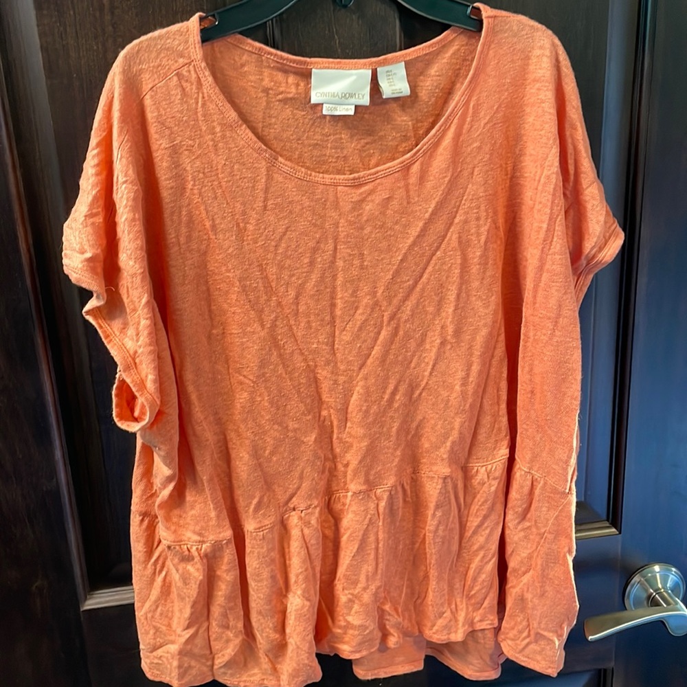 T.J.Maxx orange top!